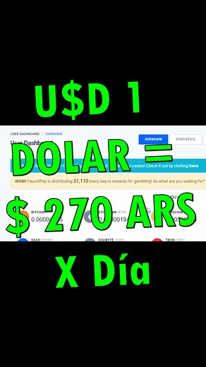 Como ganar con Faucetpay #fyp #faucetpay #criptomonedas #dinerodesdecasa #like #aprendegratis