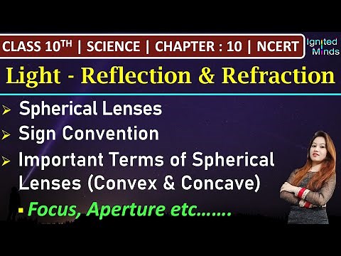 Class 10th Science | Spherical Lenses | Chapter 10: Light | NCERT