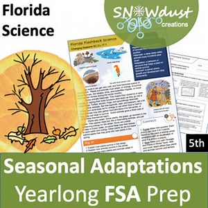 Seasonal Adaptations: Florida FSA Science Review Activities