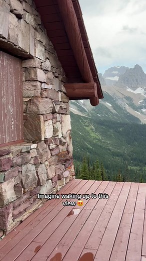 Mountain Chalet Adventure in Glacier National Park