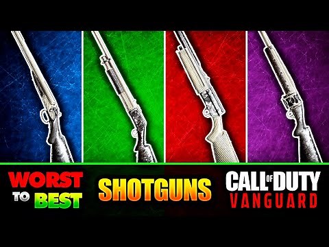 Vanguard Shotguns Ranked WORST to BEST!