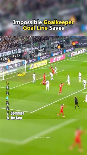 Impossible Goalkeeper Goal Line Saves