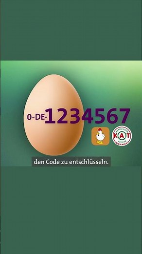 Was bedeutet der Code auf dem Ei? 🐔🥚| Marktcheck SWR #shorts
