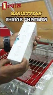 Shrink Chamber Wrapping Machine | Smart Automation for Industrial Packing | Coimbatore