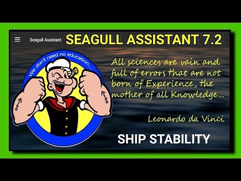 CBT Exam Seagull Assistant Latest Version-Ship Stability#cbttest #seagullassistant #ces