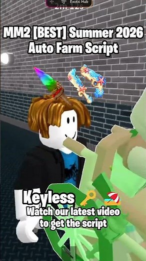 MM2 Auto Farm Script #roblox #mm2 #murdermystery2 #delta #script #autofarm