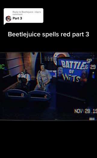 Beetlejuice Spells Red: Battle of Wits and Humor