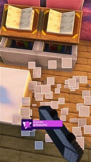 Minecraft Realistic Bed 🥰 #shorts