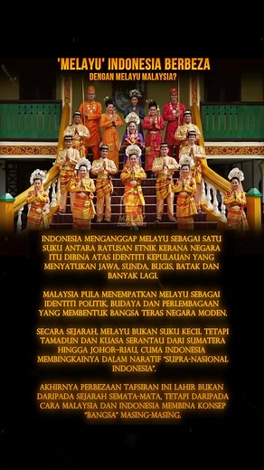 166K views · 2.1K reactions | Melayu Indonesia berbeza dengan Melayu Malaysia? #melayu #malaysia #indonesia #sejarahmelayu #sejarah | Malay Discovery | Facebook