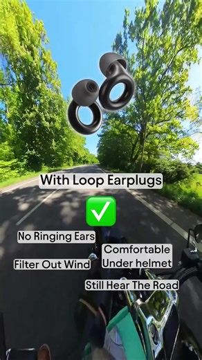 Ride loud roads in total calm 🏍️ Meet your new ride-or-die: Loop Quiet™ earplugs. 🛣️ Built for bikers and open roads 🎧 Cuts wind and engine noise — keeps important sounds clear 🪶 Lightweight and comfy under any helmet 🌧️ Rain? Sweat? No problem — they're weather-ready ♻️ Reusable, reliable, and road-trip approved Shop now and try with 100-day, hassle-free returns. | Loop