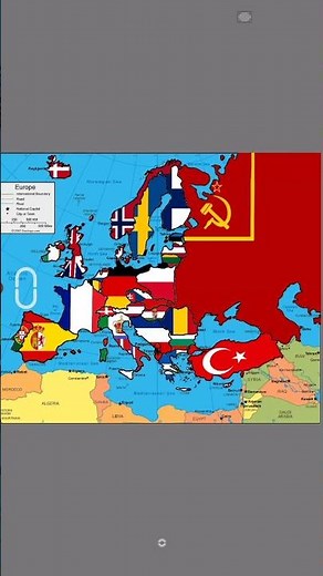 El mapa de Europa 1923 - 1924