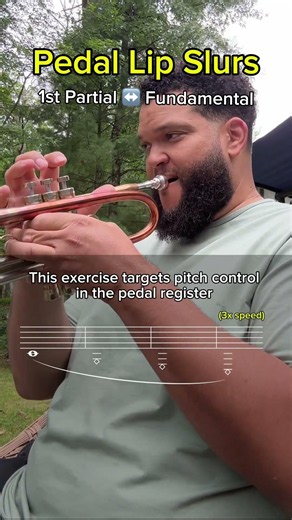 Pedal tone exercises from "Slotting Secrets"