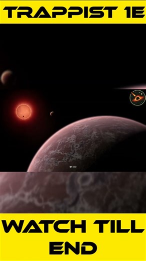 🌍 TRAPPIST-1e: Earth’s Twin or Alien Nightmare? 👽#SpaceFacts #beyondthevoid #facts #earth #whatif