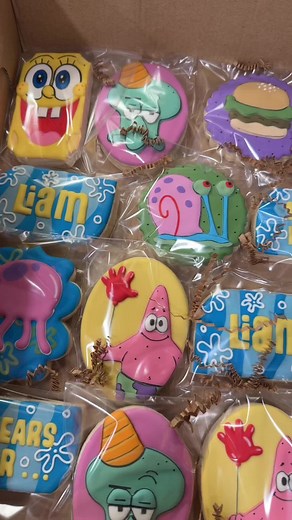 Delicious SpongeBob Cookies for Your Birthday Party