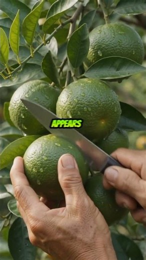 Green Oranges Are Riper Than You Think! 🍊 #darkhistory #facts #history