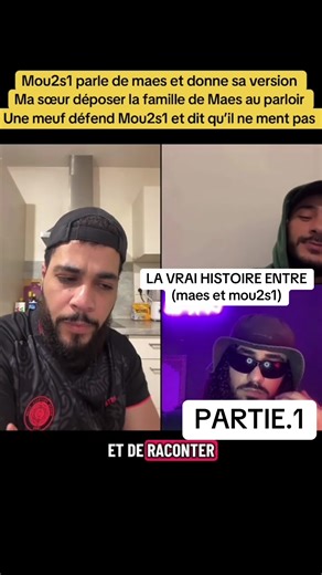 @Mou2s1 off 🇩🇿 live parle du clash avec Maes #Maes