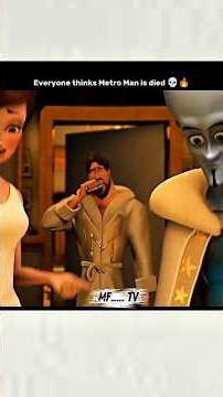 ​Metro Man Fake Death Scene 💀⚡ | Megamind Best Scene