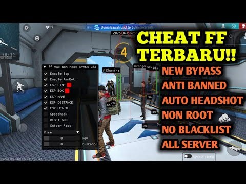 NEWS! CHEAT FF TERBARU 2026‼️ || APK MOD MENU FF TERBARU 2026 CHEAT FF NO BL, ANTI BAN, SERVER INDO