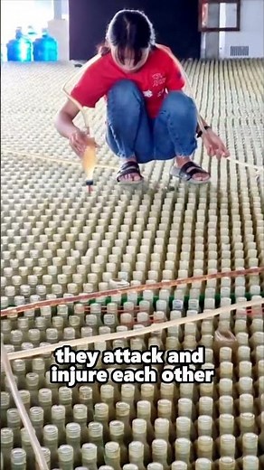 Betta Fish Farm in Thailand