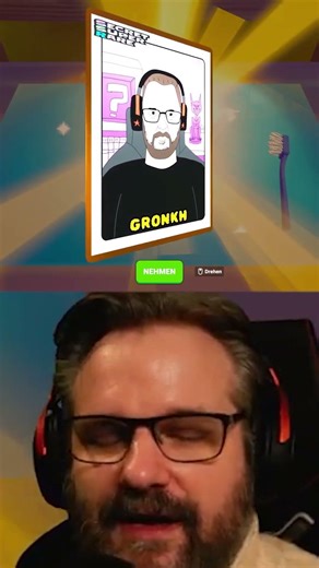 Secret Super Rare Gronkh Karte (Super Limited) 💰 Stream Nr: 1054