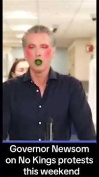Gavin Newsome the new Dum Dum flapping his Gum gums 🤣