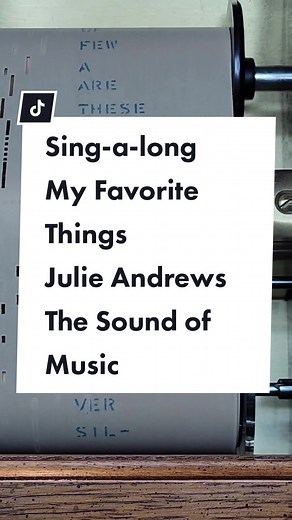 Sing-a-long My Favorite Things by Julie Andrews | The Sound of Music