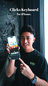 Guess what! The @clickskeys iPhone keyboard case is now in Malaysia! 🇲🇾 I mean if you’re from the BlackBerry era (damn, we old) or u just want an actual keyboard, this is it! 🔥 #iphone #iphone15promax #iphoneonly #mkb #keyboards @swap.asia | Lim Reviews