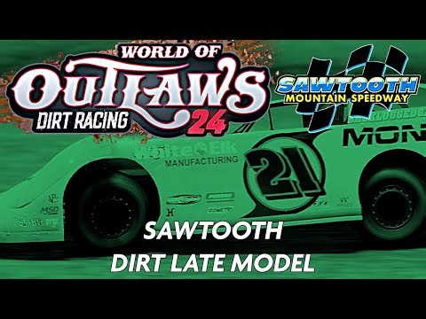 Sawtooth Custom setup for the Dirt Late Model World of Outlaws Dirt Racing 24