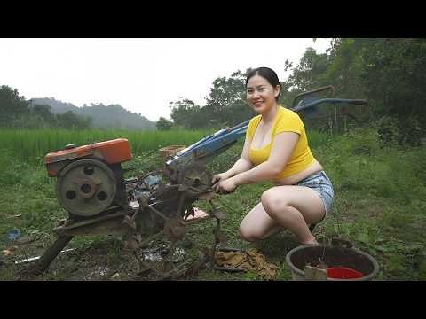 Farmers Thought the Diesel Engine Was Dead – Genius Girl Restores It Completely