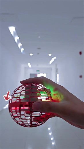 Fall-resistant Intelligent induction rotary flying ball gyro toy for children, boys and girls, suspended magic ball ufo #fyp