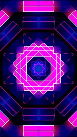 Pink Purple VJ Loop Neon Abstract Background Video 4K Pettern Screensaver Wallpaper
