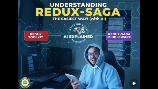 Redux Saga Redux Toolkit Masterclass: Learn Middleware with AI | Shivraj Singh Deopa