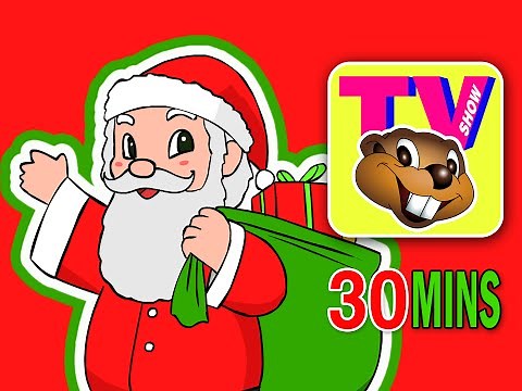 BBTV S1 E6 "Christmas Special" | Busy Beavers TV Show | Santa, Rudolph, Frosty, Jingle Bells Kids