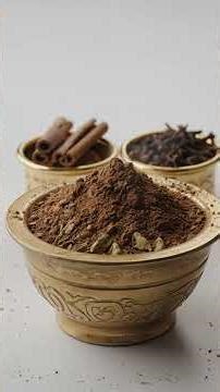 ASMR Indian Spice Grinding | Cardamom, Cinnamon & Clove