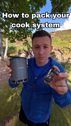 How to pack your cook system for backpacking.