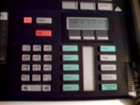 Change ring tone on Norstar Phone