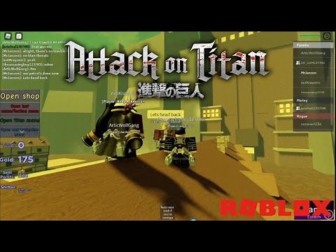 Fall of Shiganshina | AoT Insertplayground roleplay ep.1