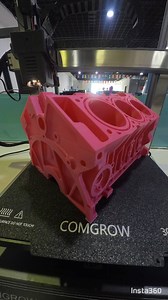 1.9K views · 17 reactions | 3D Printed Engine Block V6 on T300 File credit to: https://www.printables.com/model/555441-engine-block-v6/files T300: https://www.sovol3d.com/products/comgrow-t300-3d-printer | Sovol3d | Facebook
