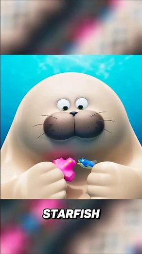 The Seal With a Starfish: It Trapped the Fish 🦭⚡