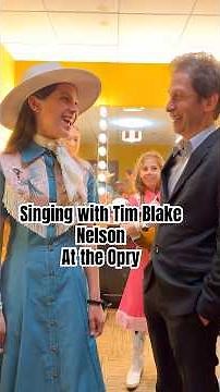 Singing with Delmar from Oh brother where art Thou at the Opry