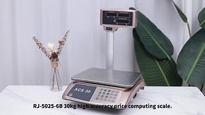 High Precision Electronic Digital Price Computing Weighing Scale