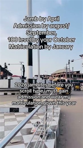 You will wear your Matriculation gown this year 🙏#jambhelpdesk #JAMB2026 #goviral #JAMB