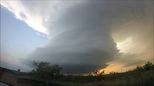 Video of very cool rotating supercell updraft time lapse from today near Turkey, Texas. #txwx | Storm Chaser Jason Cooley