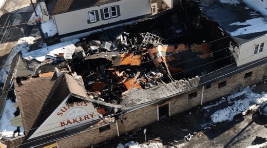 Fire destroys New Bedford bakery