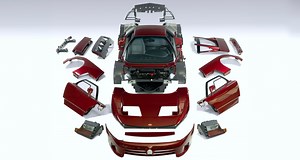 Here’s how this Bugatti EB 110 went from bare chassis to showstopper