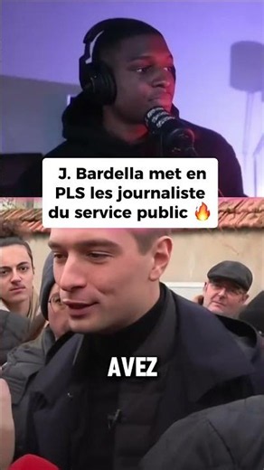 Bardella destroys a left-wing news outlet👏 #france #quotidien #french #bardella #rassemblementnat...