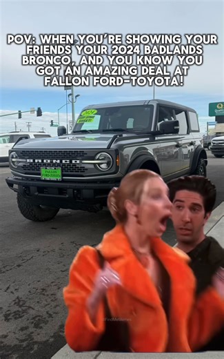 Fresh on the lot 👀 This lightly used 2024 Bronco Badlands is ready for its next adventure — rugged capability, bold style, and barely broken in. These don’t last long, so check out the video and come see it in person before it’s gone! 🐎🔥 www.fallonfordtoyota.com #fallonfordtoyota #fallonautomall #fallonnv | Fallon Ford-Toyota