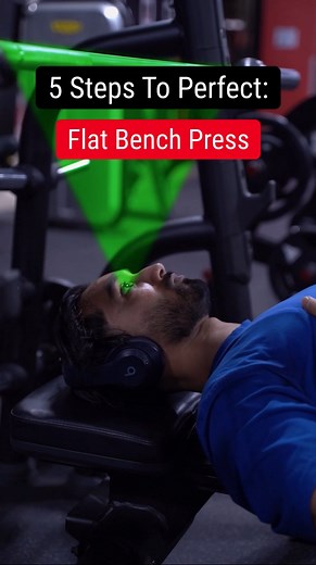 Neymul Hassan Islam | Carve your Body with Flat Bench ⚠️ . Here are 5 Steps you want to be aware of to get stronger with Flat Barbell Bench Press. Step #1: You... | Instagram