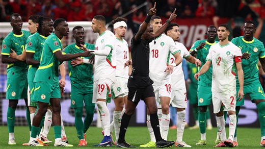 حرمان من كأس العالم وسحب اللقب؟ الكاف يعلن عقوبات أحداث نهائي أمم إفريقيا بين المغرب والسنغال! | العربية Goal.com