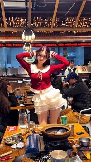 POV: You entered the wrong Restaurant in China! 😲💃 #shorts #VibeX #vlog